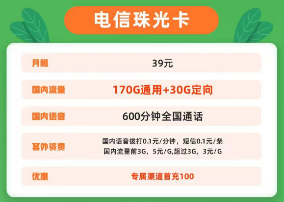 流量卡本身有什么優點？電信珠光卡、青虹卡、大流量卡|超值流量卡套餐介紹